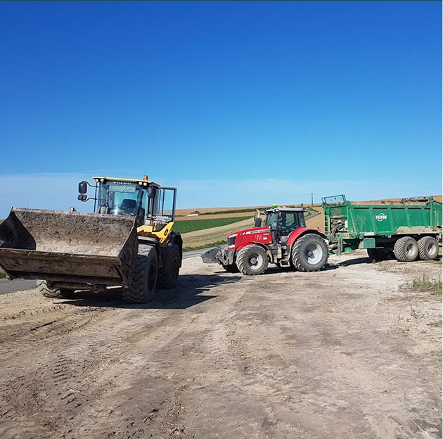 Anquez - Terrassement